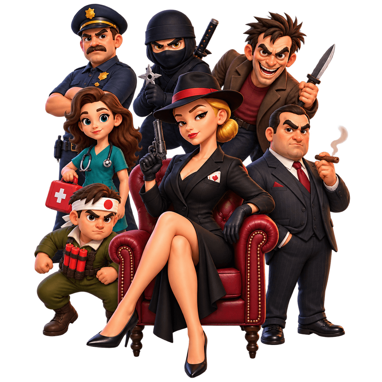 Missis Mafia Characters